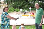 Einweihung Kinderwasserspielplatz