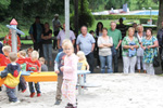 Einweihung Kinderwasserspielplatz