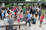 Einweihung Kinderwasserspielplatz