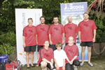 Ein dorf beacht Volleyball