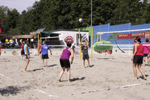 Ein dorf beacht Volleyball