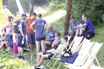 Ein dorf beacht Volleyball