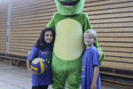 Tabaluga bei den Volleyballern Quierschied