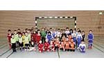Jugendfußballturnier in der Fischbachhalle