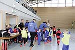 Jugendfußballturnier in der Fischbachhalle